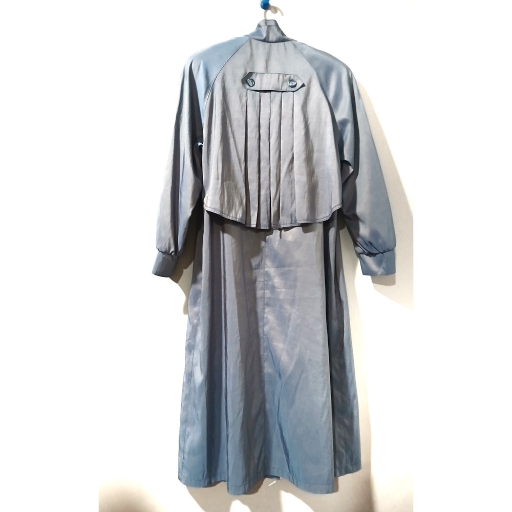 VINTAGE 80's Irridescent Traveler Rain Coat 8 - Picture 4 of 9